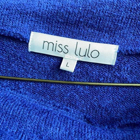 Miss Lulo size L sweater dress - Picture 3 of 5